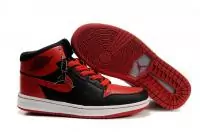 jordan chaussures jordan 1 nike sys  hommes noir-rouge